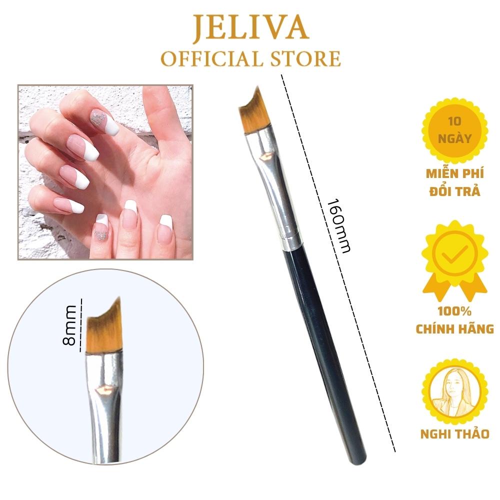 Cọ french đầu móng JELIVA phụ kiện nail