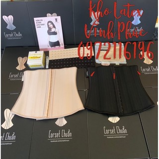 Đai latex 25 xương 25cm và 29cm chuẩn Hy Lạp (Tặng thước đo và hỗ trợ hạ size)