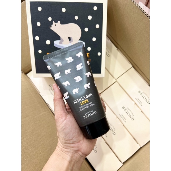 Sữa tắm làm sạch ẩm chống lão hoá Beyond Total Recovery Creamy Body Wash - Hàng chuẩn Auth