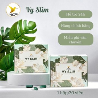 Viên uống giảm cân Vy Slim hộp 30v 15 gói