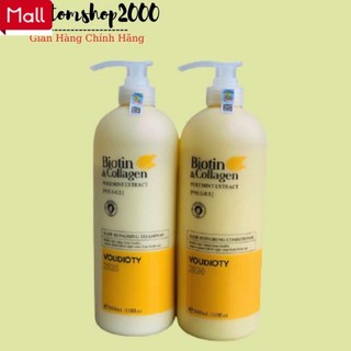 🛑FreeShip🛑Cặp Dầu Gội Xả Biotin Collagen Vàng | Phục Hồi Kích Thích Mọc Tóc ⚜️Hàng Chính Hãng⚜️ Ⓒ _Shopee Mall