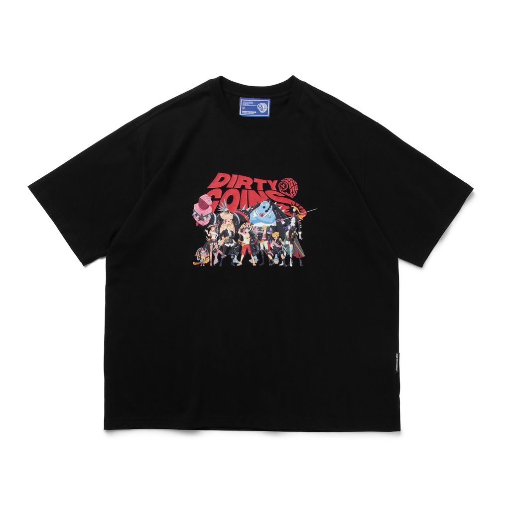 Áo Thun DirtyCoins x One Piece Film:Red The Crew T-shirt