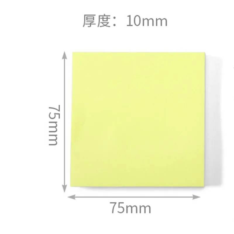 Giấy Nhớ 100 tờ Mix 4 Màu Giấy Note Giấy Ghi Nhớ Dạ Quang Màu Sắc Dễ Thương Cho Học Sinh Sinh Viên Văn phòng