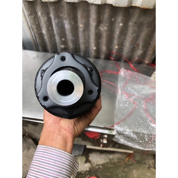 Pô xe máy uma v4 1 :1 kèm tiêu và che pô cho dream. Wave. sirius móc sẵn tem nhôm