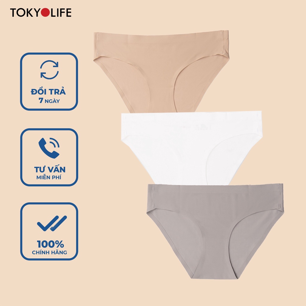 Quần lót NỮ tàng hình không đường may siêu mỏng co giãn 4 chiều thoáng mát TOKYOLIFE S9UND001K