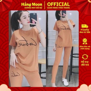 Đồ bộ nữ mặc nhà bigsize Hằng Moon QD05 DÀI CHỮ KÍ