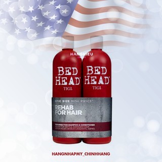 Bộ Dầu Gội Và Xả Tigi Bead Head 750ml Dưỡng Tóc Khô,Xơ Rối, Hư Tổn