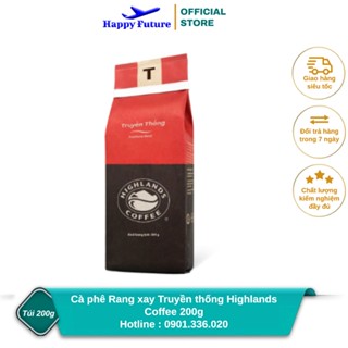 Cà phê Rang xay Truyền thống Highlands Coffee 200g