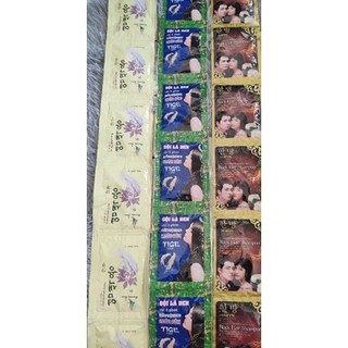 Gội là đen chiết xuất nhân sâm thảo dược gói 30ml