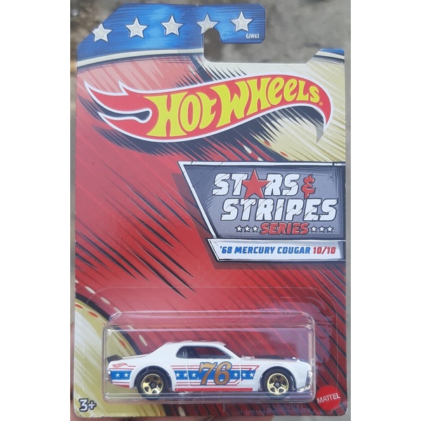 Xe mô hình Hot Wheels '68 Mercury Cougar