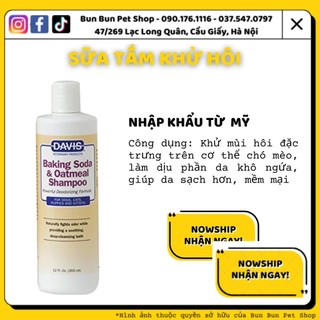 Davis sữa tắm khử hôi dành cho chó mèo