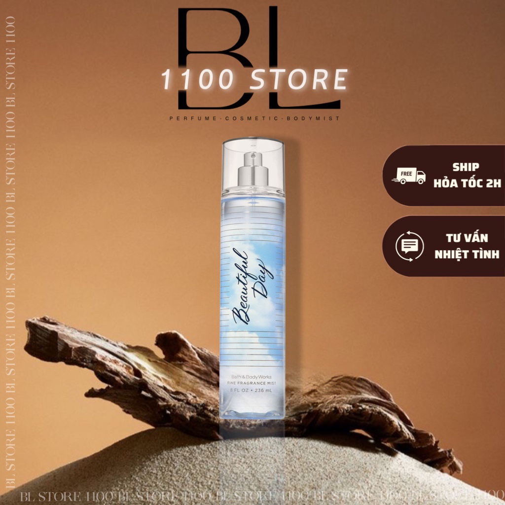 ✨BL✨ Xịt thơm toàn thân Bodymist Bath & Body Works mùi Beautiful Day