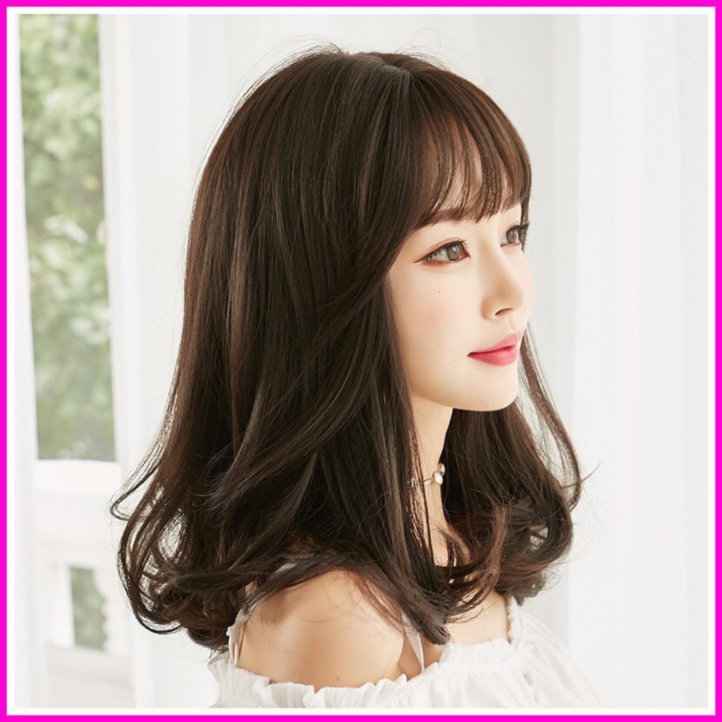 Tóc giả xoăn ngắn thời trang nữ , tặng lưới chụp (Sỉ 110k) QAA05