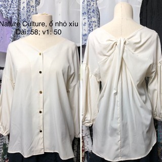 Áo sơ mi si tuyển 2hand trắng