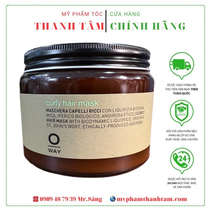 Dầu hấp ( kem ủ ) dành cho tóc uốn OWAY CURLY HAIR MASK 500ml