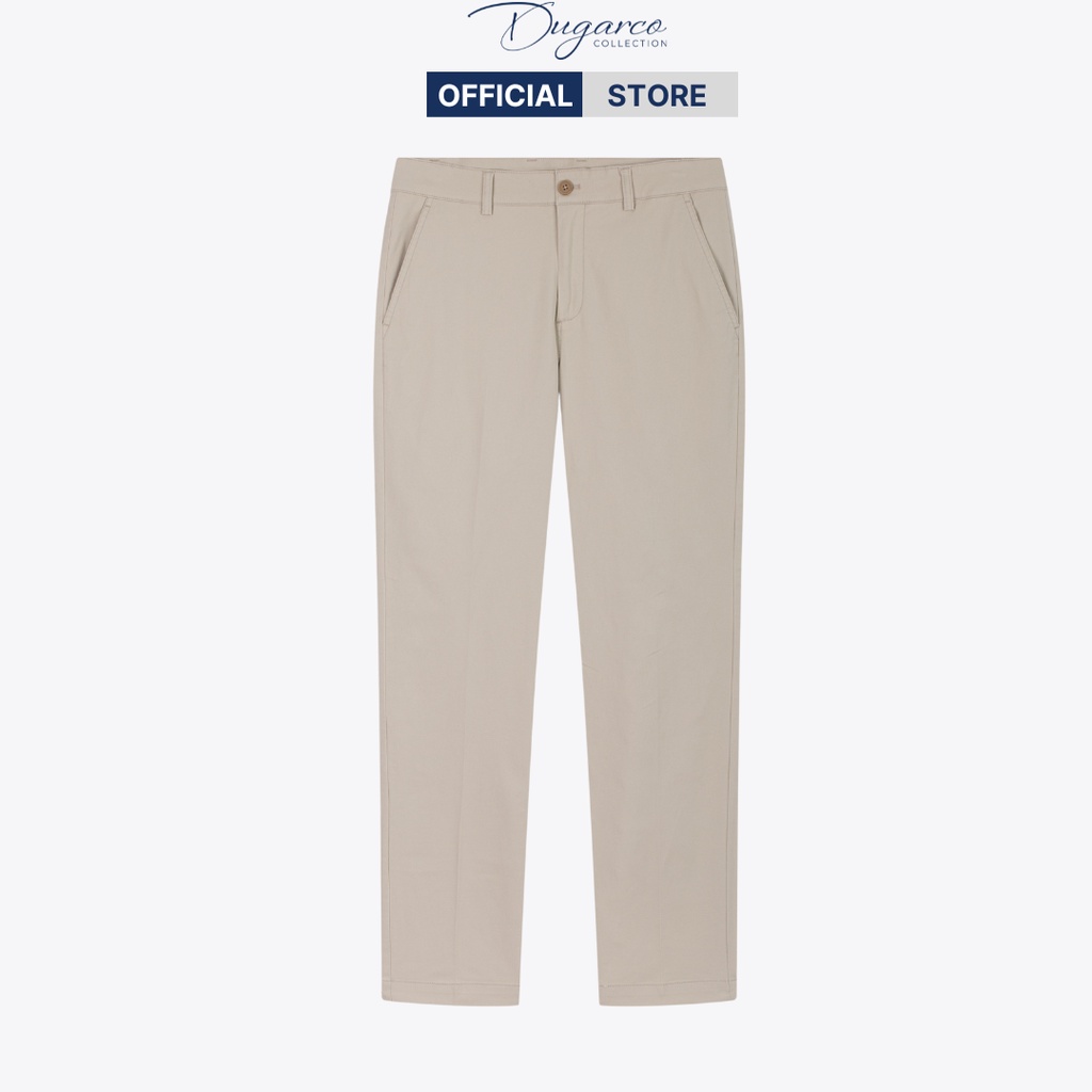 Quần Âu Kaki Nam DUGARCO Form Regular Fit Co Giãn Cao Cấp Phong Cách Trẻ Trung 233CM002