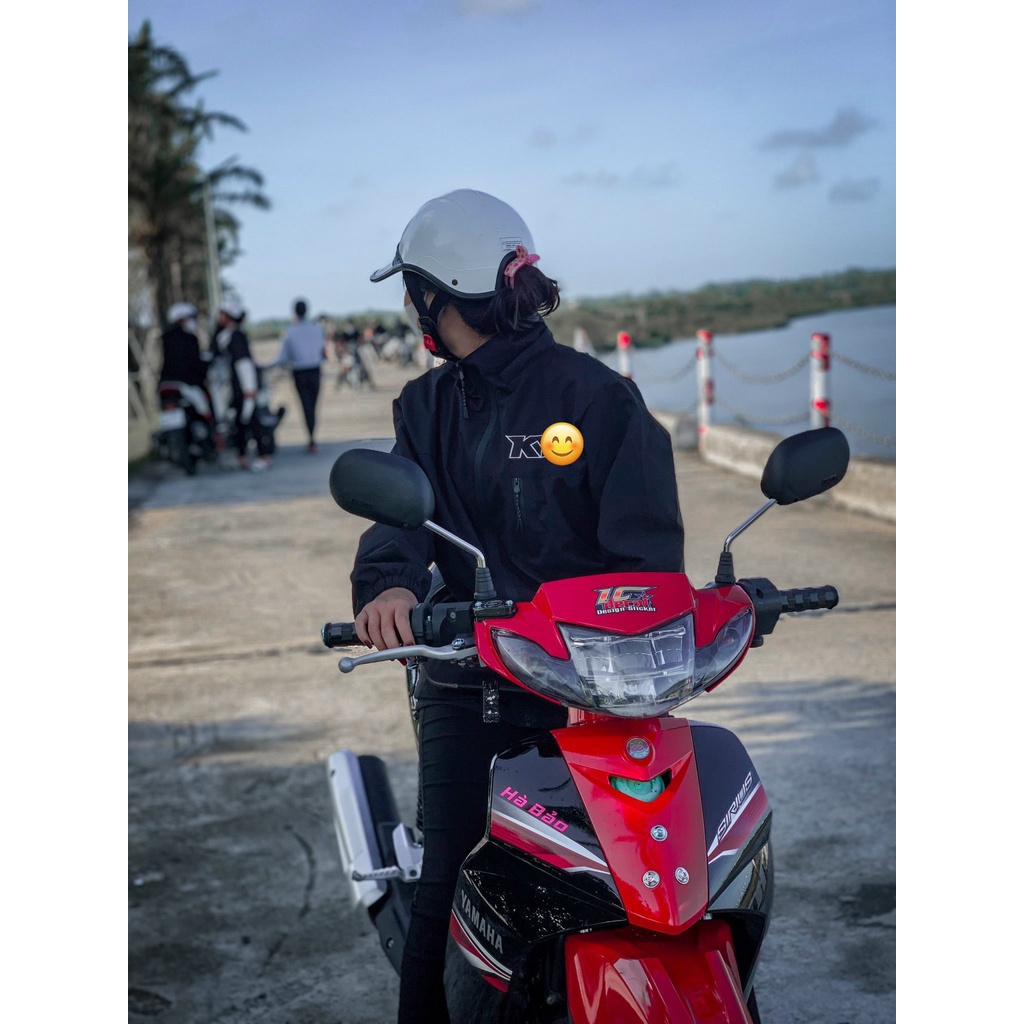 Áo khoác dù Ka Y Tê chống mưa nhẹ