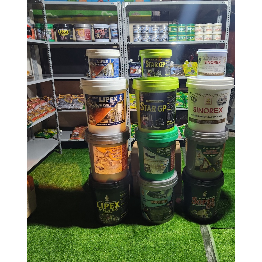Mỡ Bôi Trơn Đa Dụng Star - Xô 4 kg