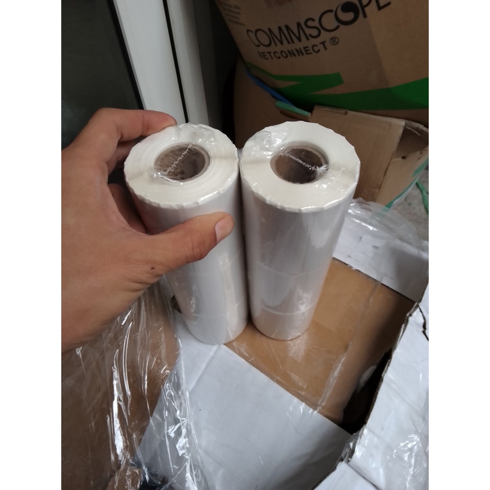 Tem nhiệt 35x22 cuộn 2000 tem