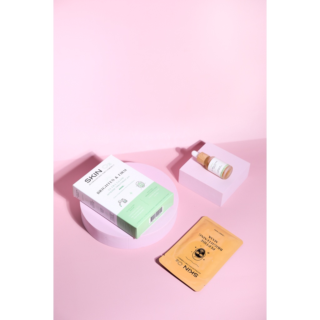 Bộ kit tinh chất sáng da SkinO2 Ultra Glow Serum Kit