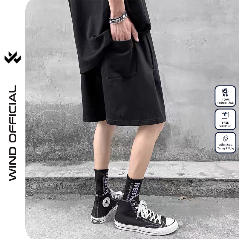 Set thể thao áo Tanktop Backhander phối Short thun Basic Wind Unisex form rộng thời trang nam nữ