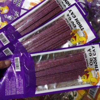 Snack Tăm Cay đùi gà đỏ,tím