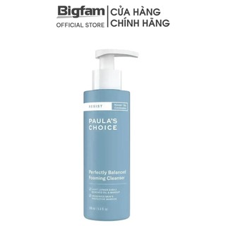 Sữa rửa mặt dịu nhẹ dành cho da dầu lão hóa Paula's Choice Resist Perfectly Balanced Foaming Cleanser 190ml