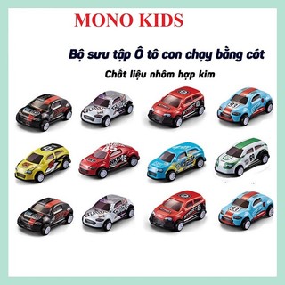 Ô tô đồ chơi mô hình xe đua mini bằng hợp kim sắt cho bé trai