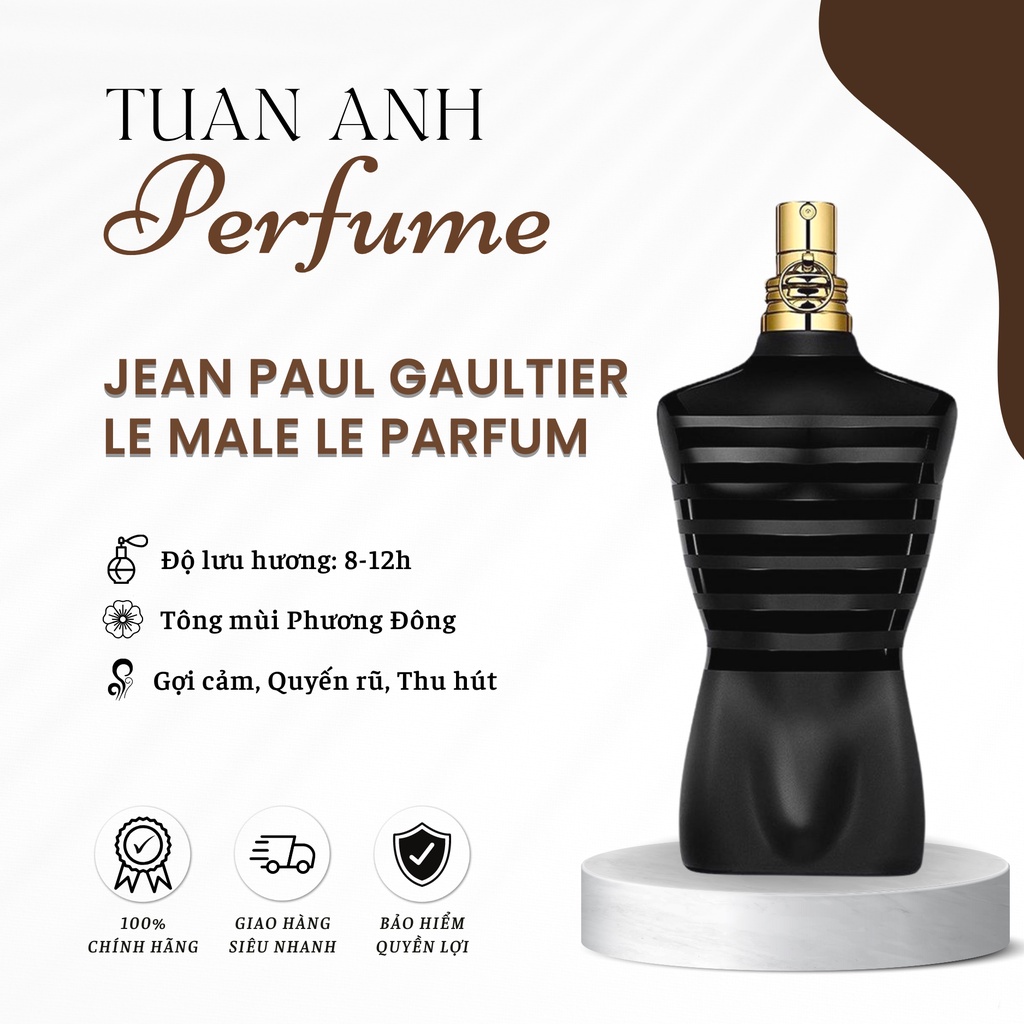Nước hoa nam Jean Paul Gaultier Le Male Le Parfum chính hãng thơm lâu - TUANANHPERFUME