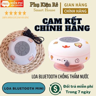 Loa bluetooth mini dễ thương chống nước, loa không dây gắn tường nhà tắm âm thanh to và rõ nét