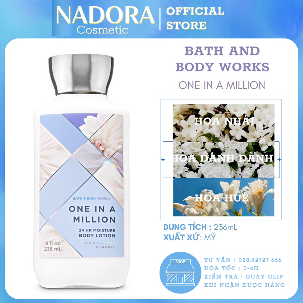 Sữa Dưỡng Thể Toàn Thân Bath And Body Works - One In A Million Body Lotion (236ml)