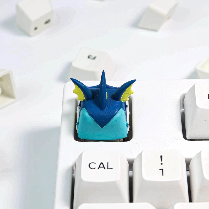 Pokemon snorlax keycap, nút bàn phím pokemon giá rẻ, keycap anime