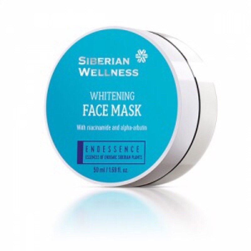 mặt nạ dưỡng trắng ban đêm Siberian wellness Whitening Face mask