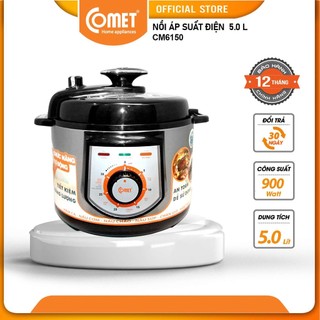 Nồi áp suất điện comet cm6150 5 lít