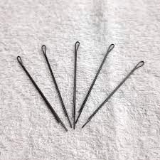 SÉT 80 KẸP TĂM BỚI TÓC MÀU ĐEN LOẠI DÀI & NGẮN