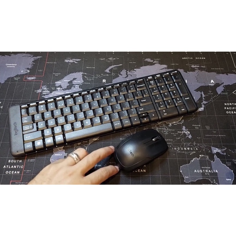 Bộ bàn phím chuột Logitech MK220 Likenew