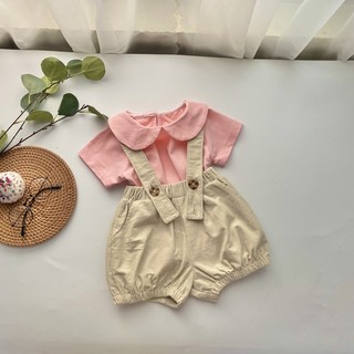 Áo phông cổ sen cho bé