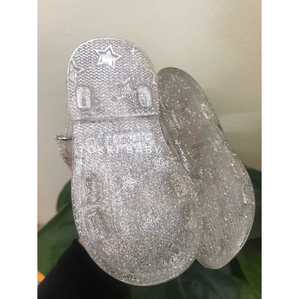 Sandal nhựa thơm hình cầu vồng cho bé SCT002