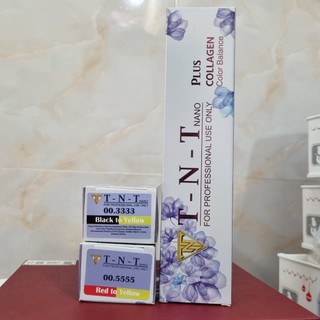 Thuốc bóc đen tóc TNT PLUS - Bóc màu Đen , bóc màu đỏ TNT.