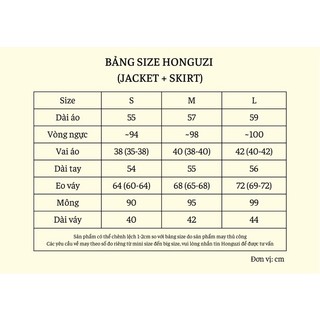 Set áo khoác (kèm chân váy) chất dạ - Alice Set