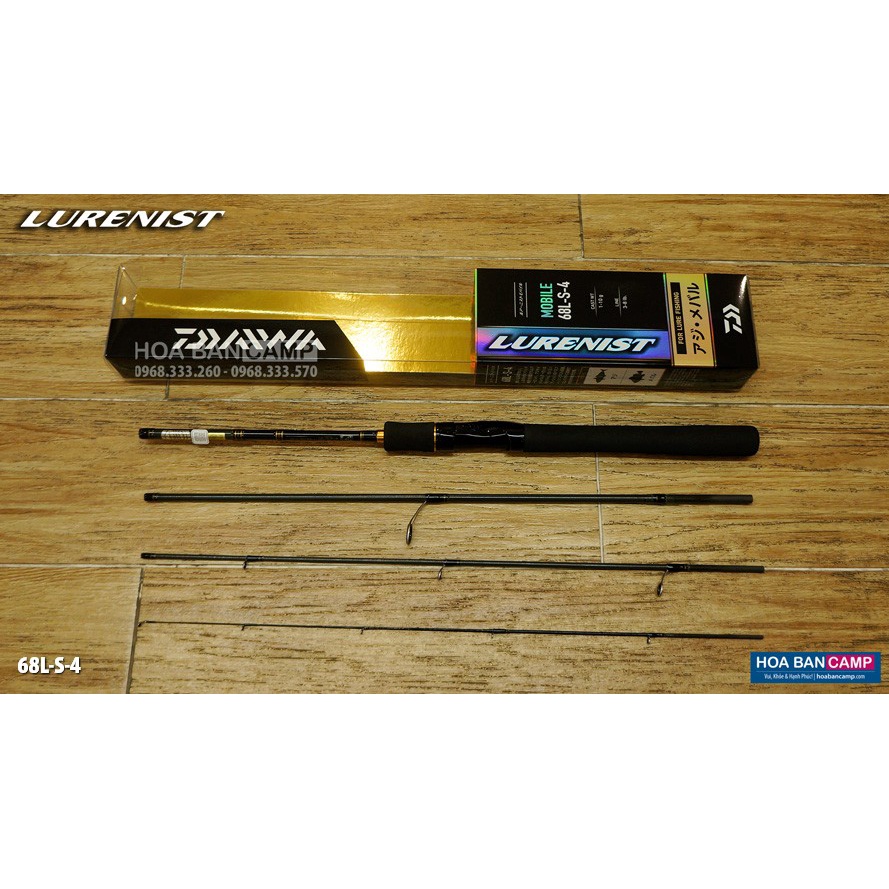 Cần Lure Daiwa Lurenist Mobile 22 | 4 Khúc