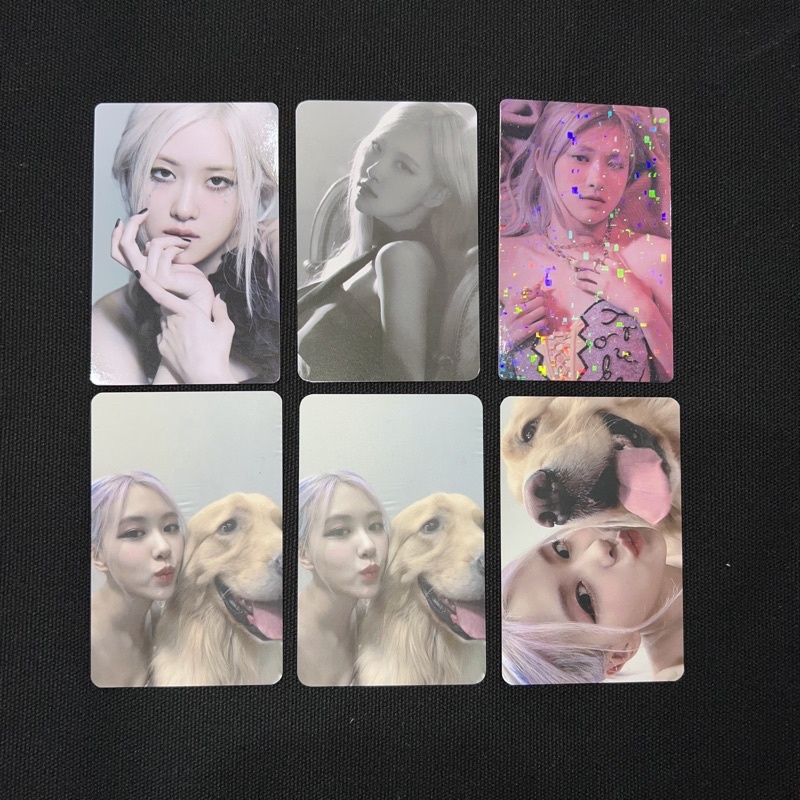 CARD ROSÉ BLACKPINK