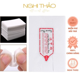 Giấy lau gel nail không xù NGHI THẢO