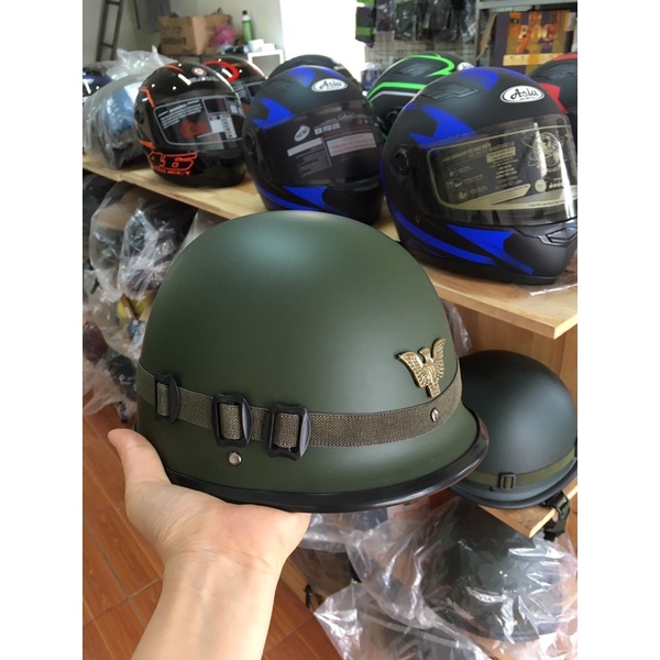 Mũ bảo hiểm lính nguỵ loại dày