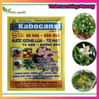 Phân bón Kabocanxi - kích ra hoa đậu quả dùng cho cây dâu tây, bầu bí