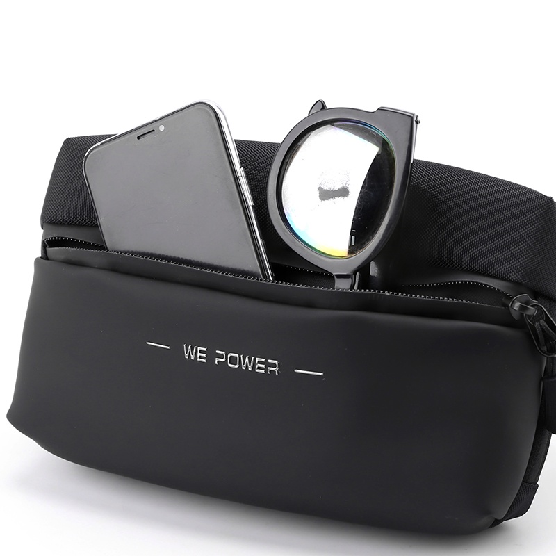 ✪ TÚI ĐEO CHÉO WE POWER NAM NỮ DA PU + OXFORD CHỐNG NÓNG KHI ĐEO