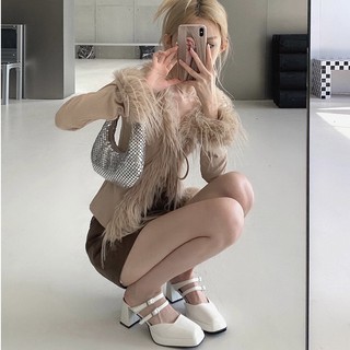 (SẴN SIZE 36,37,38,39) GIÀY CAO GÓT A68 ĐẾ CAO 7.5CM