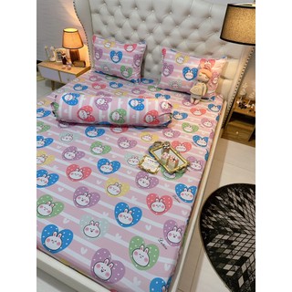 BỘ DRAP THUN SIÊU LẠNH LỤA LATICO THÁI LAN CAO CẤP MỚI (ÔM KHOÁ KÉO)