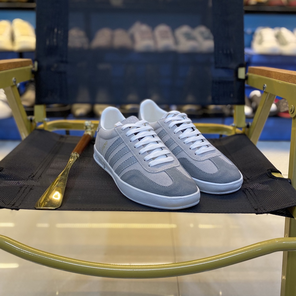 Giày Thể Thao Da lộn xịn 3 Sọc