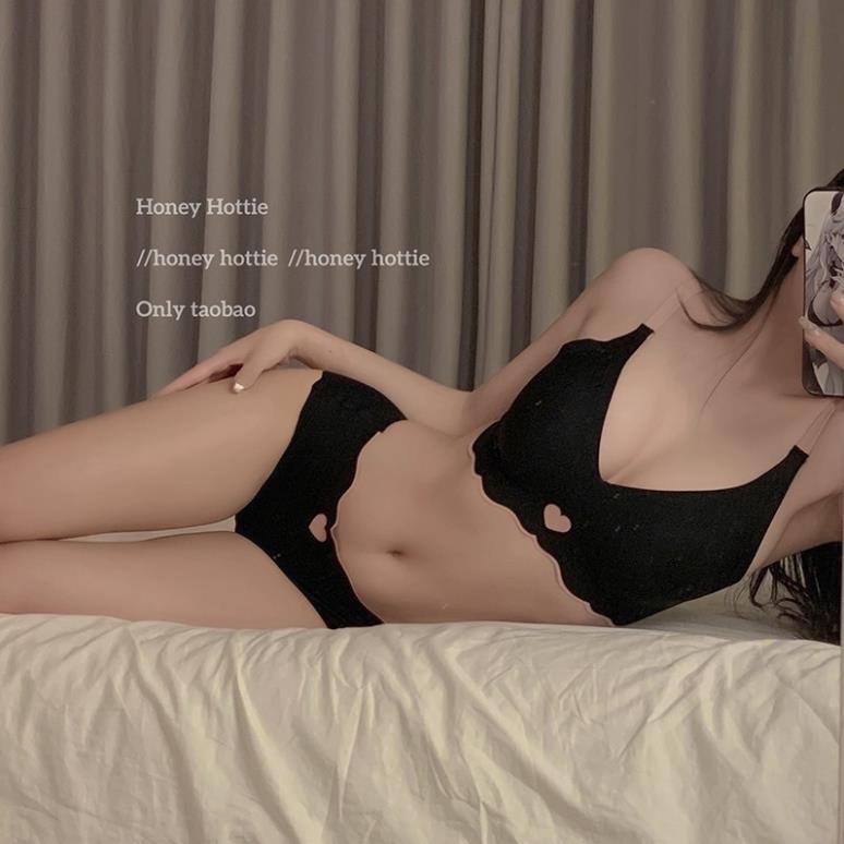 Quần Lót Nữ Su Tim Sóng Tàng Hình Sexy Gợi Cảm Tạo Đường Cong Quyến Rũ HOT Bikini 8335